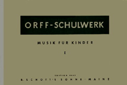 Carl ORFF - Gunild KEETMAN, Musik für Kinder, voll. I-V, B. Schott's Söhne, Mainz 1950, 1952, 1953, 1954, 1954. - click per vedere la scheda